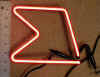 Michelob Light neon sign part.JPG (73837 bytes)